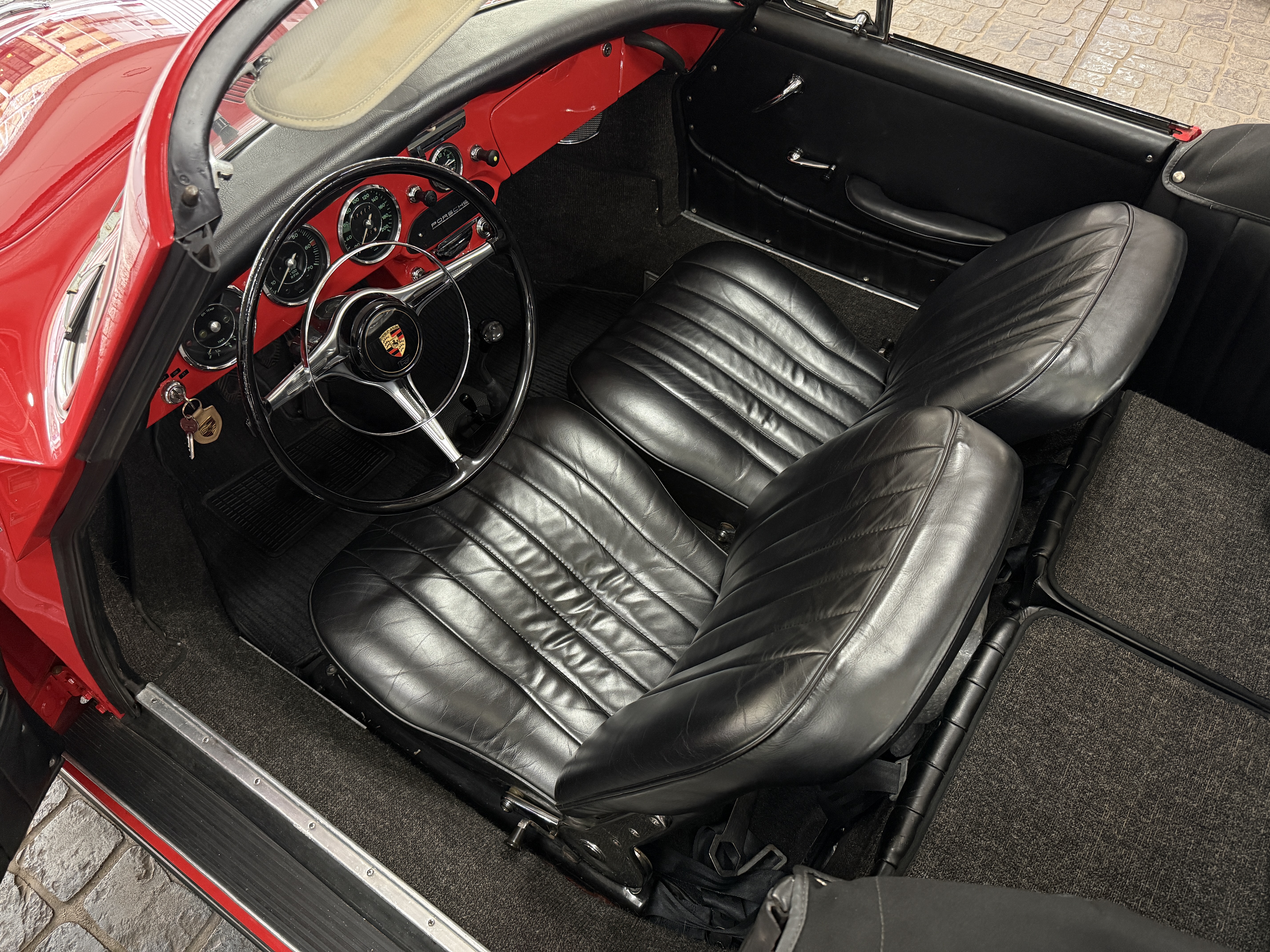 ポルシェ356Cドライバーズマニュアル - 1958年 ポルシェ 356A